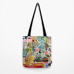 Karen Fields Tiger in the City Tote Bag Gallery Image 2