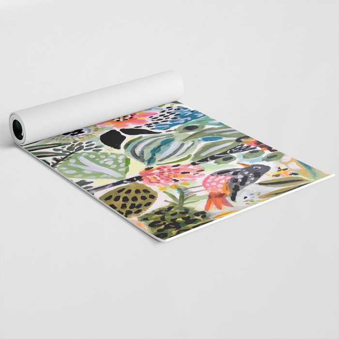 Karen Fields Tiger in the City Yoga Mat Gallery Image 2