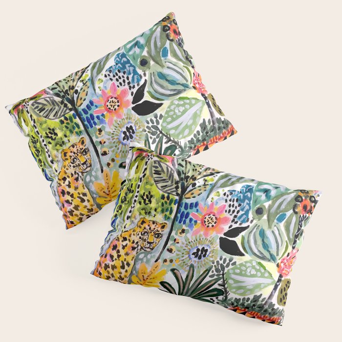 Karen Fields Tiger in the City Pillow Sham Gallery Image 3