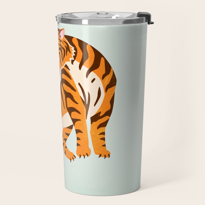 The Roar: Orange Tiger Edition Travel Mug Gallery Image 2