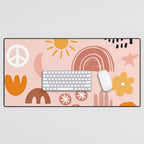 Boho mystic Desk Mat Gallery Image 1