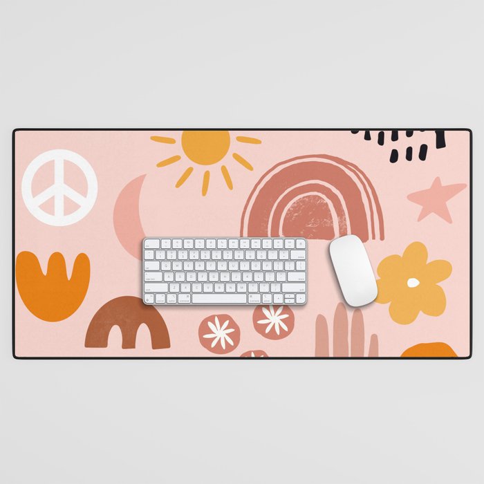 Boho mystic Desk Mat Gallery Image 1