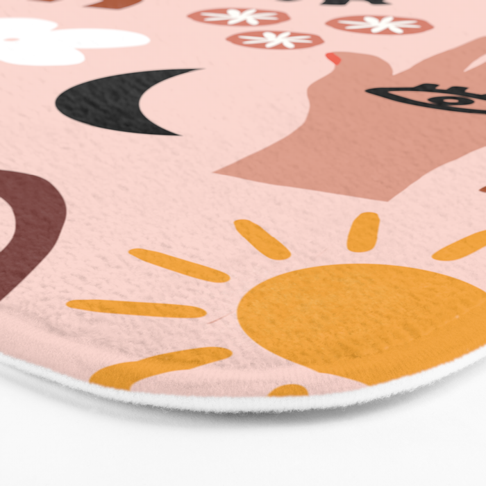 Boho mystic Bath Mat Gallery Image 3
