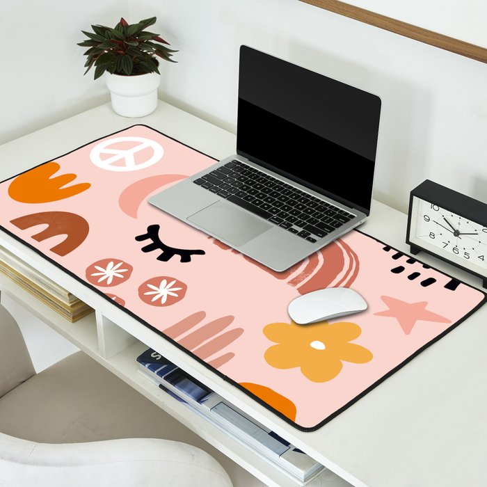 Boho mystic Desk Mat Gallery Image 2