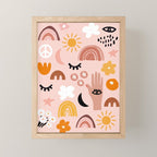 Boho mystic Mini Art Print Gallery Image 1