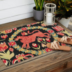 Agedyna Swedish Skåne Province Carriage Cushion Print Outdoor Rug Gallery Image 2