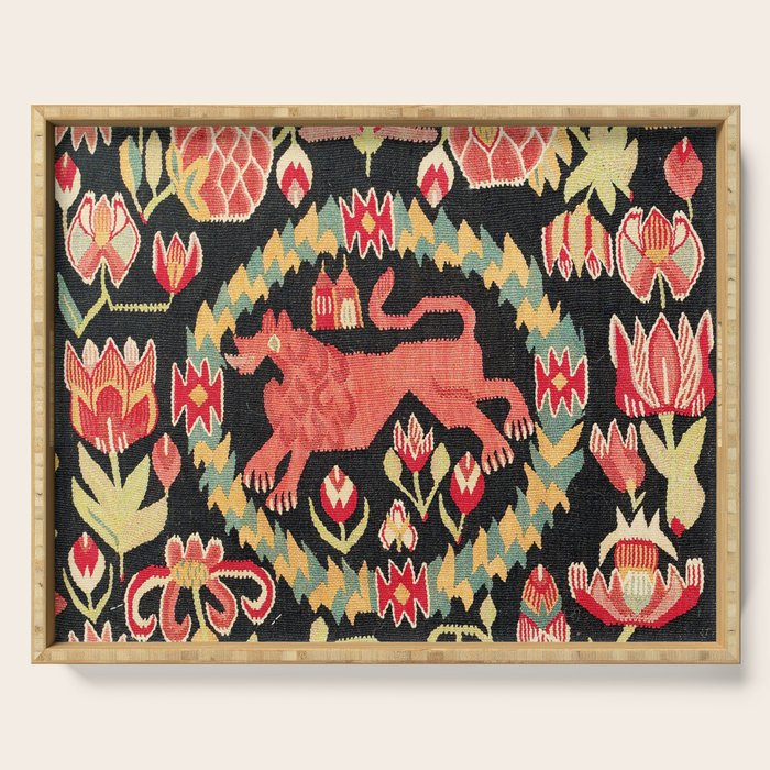 Agedyna Swedish Skåne Province Carriage Cushion Print Serving Tray Gallery Image 1
