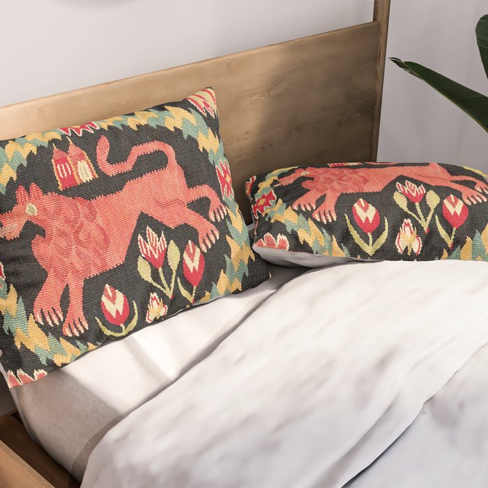 Agedyna Swedish Skåne Province Carriage Cushion Print Pillow Sham Gallery Image 2