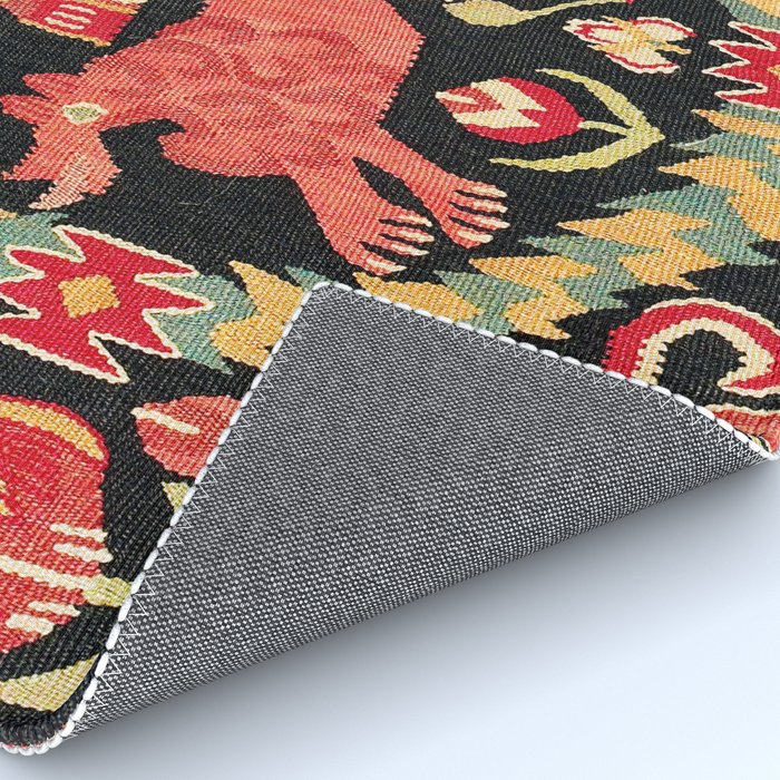 Agedyna Swedish Skåne Province Carriage Cushion Print Rug Gallery Image 4