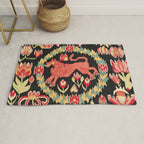 Agedyna Swedish Skåne Province Carriage Cushion Print Rug Gallery Image 1