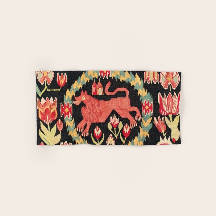 Agedyna Swedish Skåne Province Carriage Cushion Print Bath Towel Gallery Image 1