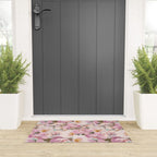 Lush Pink Tropical Flowers I Welcome Mat Gallery Image 3