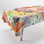 flowered Tablecloth Gallery Image 1