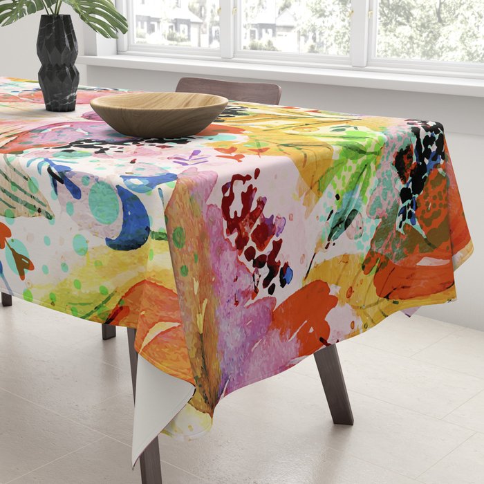 flowered Tablecloth Gallery Image 3