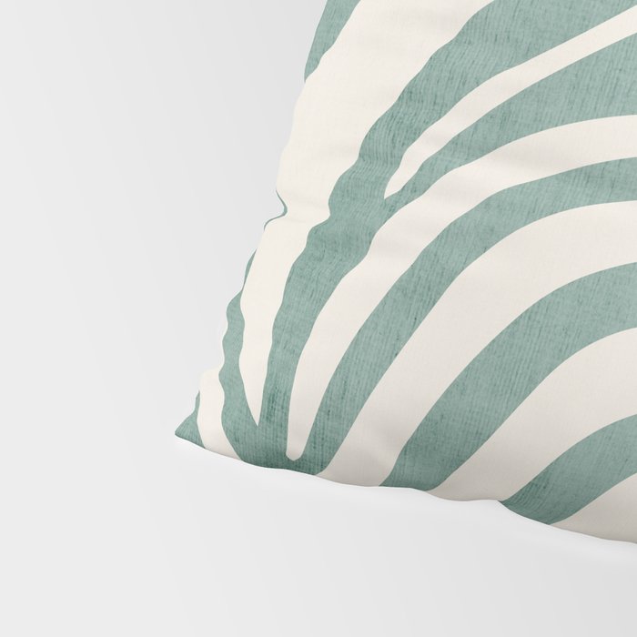 Green Abstract Modern Pattern Artwork Pillow Sham Gallery Image 4