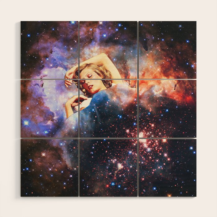 In your galactic dreams Wood Wall Art Gallery Image 1