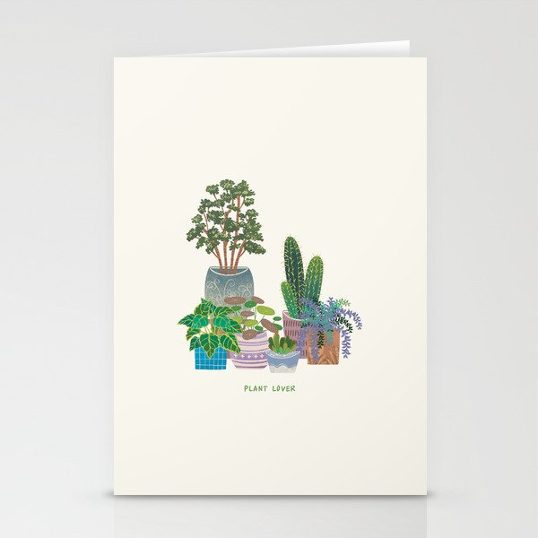 plant lover T2 Stationery Card Gallery Image 2