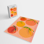 Spring Citrus #3 - Modern Art Print Jigsaw Puzzle Gallery Image 2