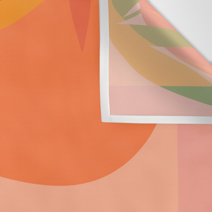 Spring Citrus #3 - Modern Art Print Wall Tapestry Gallery Image 3