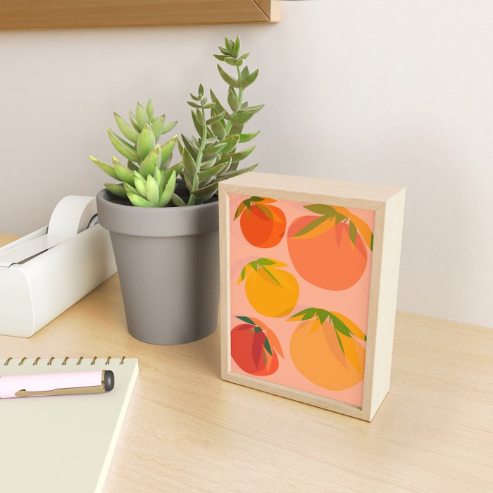 Spring Citrus #3 - Modern Art Print Mini Art Print Gallery Image 2