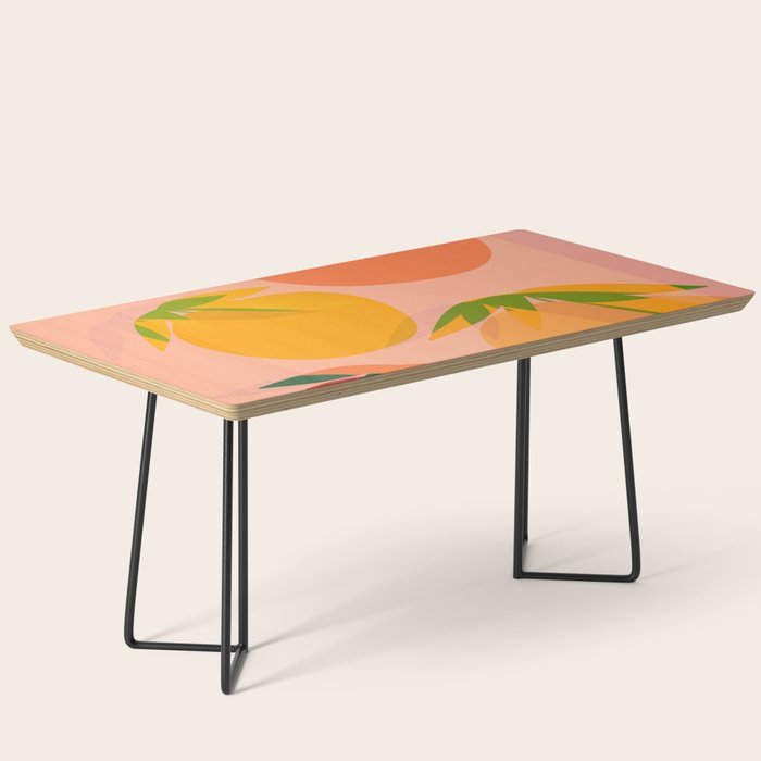 Spring Citrus #3 - Modern Art Print Coffee Table Gallery Image 1