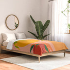 Spring Citrus #3 - Modern Art Print Comforter Gallery Image 2