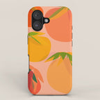 Spring Citrus #3 - Modern Art Print iPhone Case Gallery Image 1