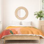 Spring Citrus #3 - Modern Art Print Duvet Cover Gallery Image 3