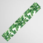 Tropical banana leaves VI Table Runner Gallery Image 3