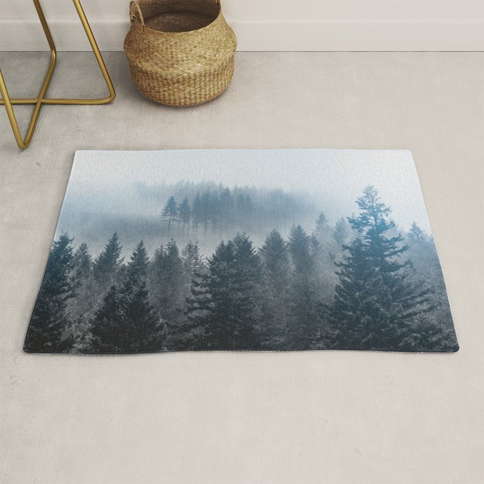 Pacific Northwest Forest Adventure II - Nature Photography Rug Gallery Image 1