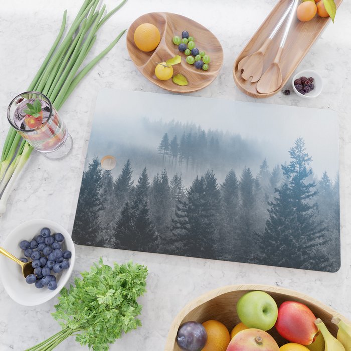 Pacific Northwest Forest Adventure II - Nature Photography Cutting Board Gallery Image 2
