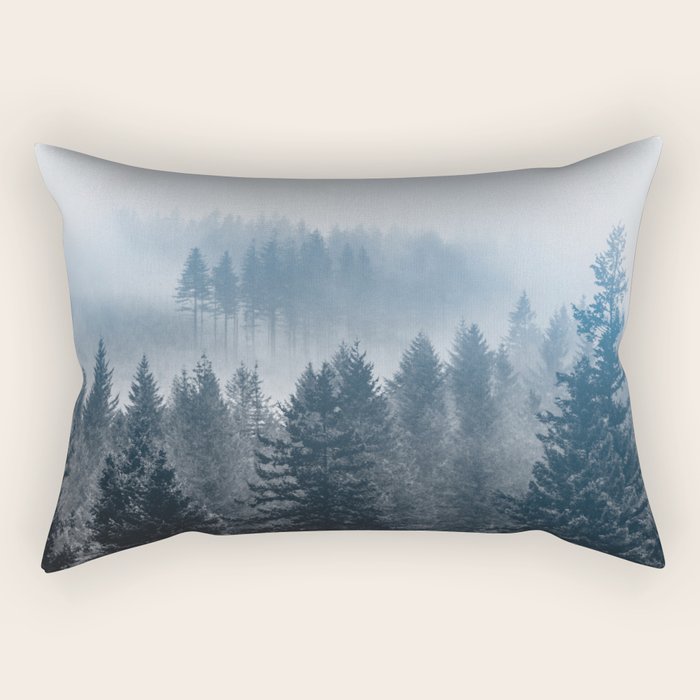 Pacific Northwest Forest Adventure II - Nature Photography Rectangular Pillow Gallery Image 2