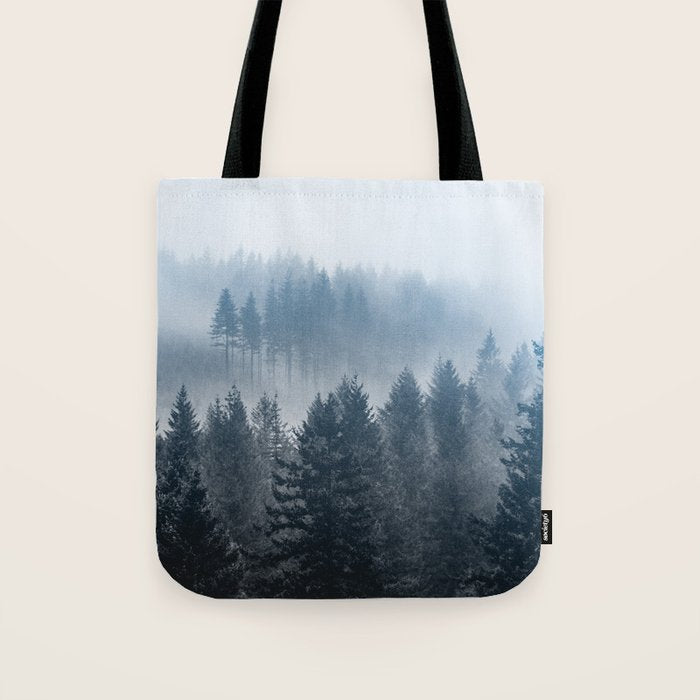 Pacific Northwest Forest Adventure II - Nature Photography Tote Bag Gallery Image 1
