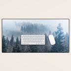 Pacific Northwest Forest Adventure II - Nature Photography Desk Mat Gallery Image 1