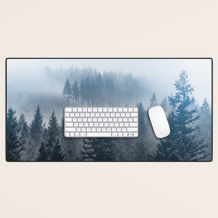 Pacific Northwest Forest Adventure II - Nature Photography Desk Mat Gallery Image 1