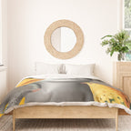 Girl with Parrots Duvet Cover Gallery Image 3