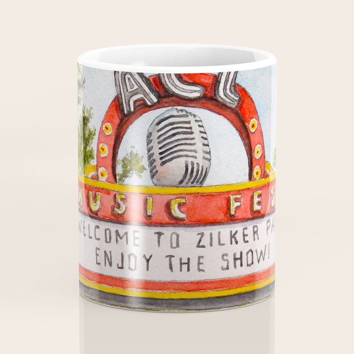 ACL Music Fest Sign Coffee Mug Gallery Image 4