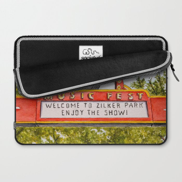 ACL Music Fest Sign Laptop Sleeve Gallery Image 2