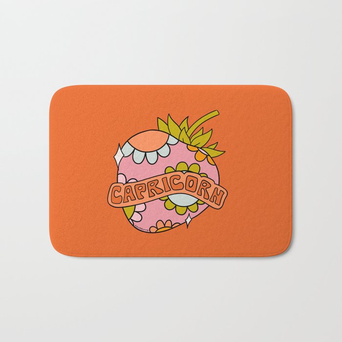 Capricorn Strawberry Bath Mat Gallery Image 1