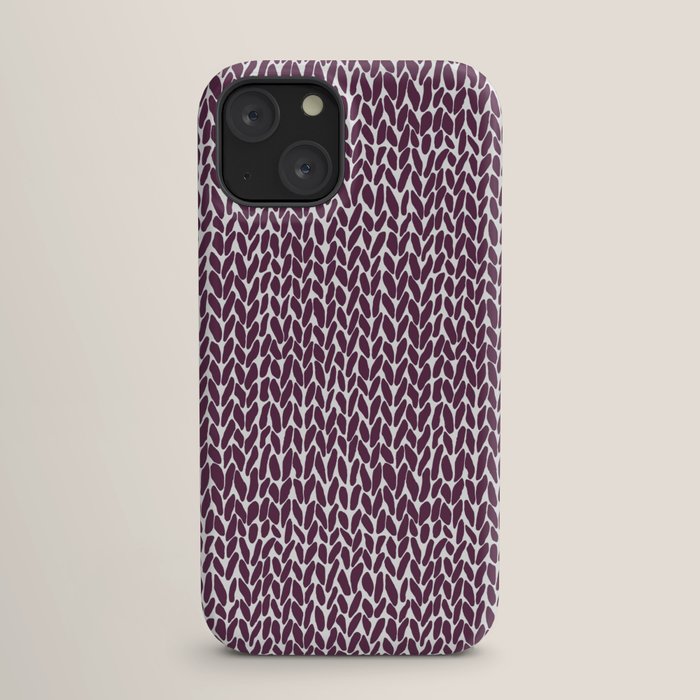 Hand Knit Plum iPhone Case Gallery Image 17