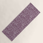 Hand Knit Plum Yoga Mat Gallery Image 1