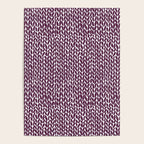 Hand Knit Plum Poster Gallery Image 4