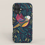 Peace Bird | Navy iPhone Case Gallery Image 1