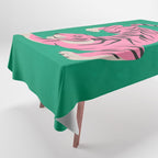 The Chase 2: Pink Tiger Edition Tablecloth Gallery Image 1
