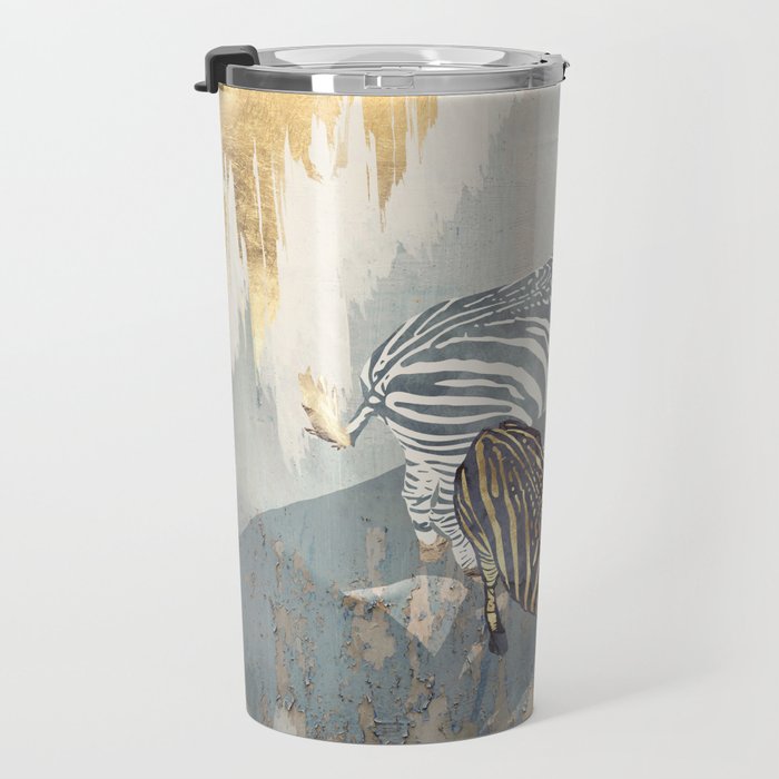 Metallic Zebras Travel Mug Gallery Image 3