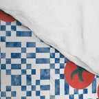 Tomatoes Checkered Grid Comforter Gallery Image 4