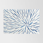 Indigo Sparks | Watercolor Pattern Rug Gallery Image 2