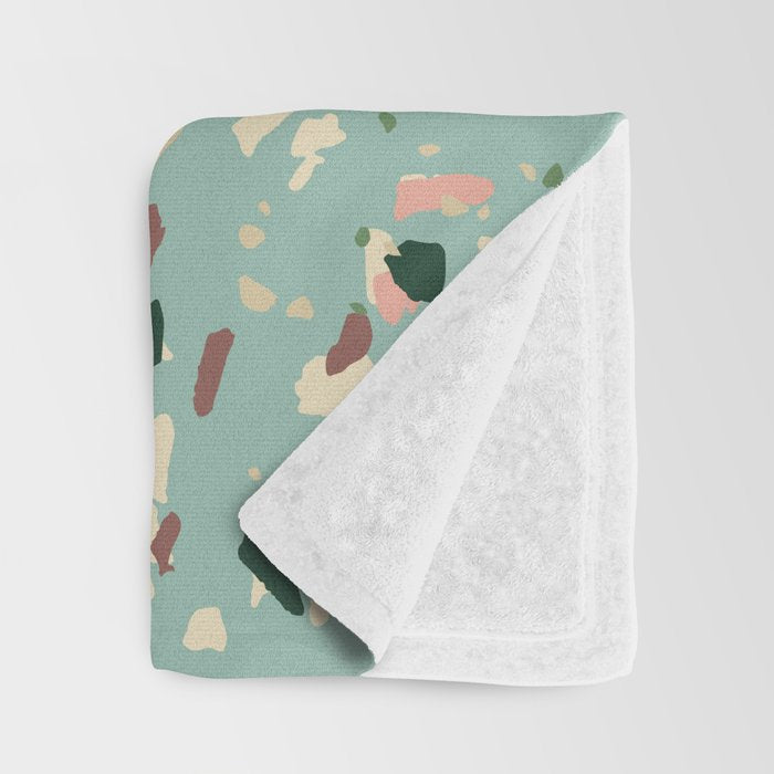 ZARAH TERRAZZO Throw Blanket Gallery Image 3