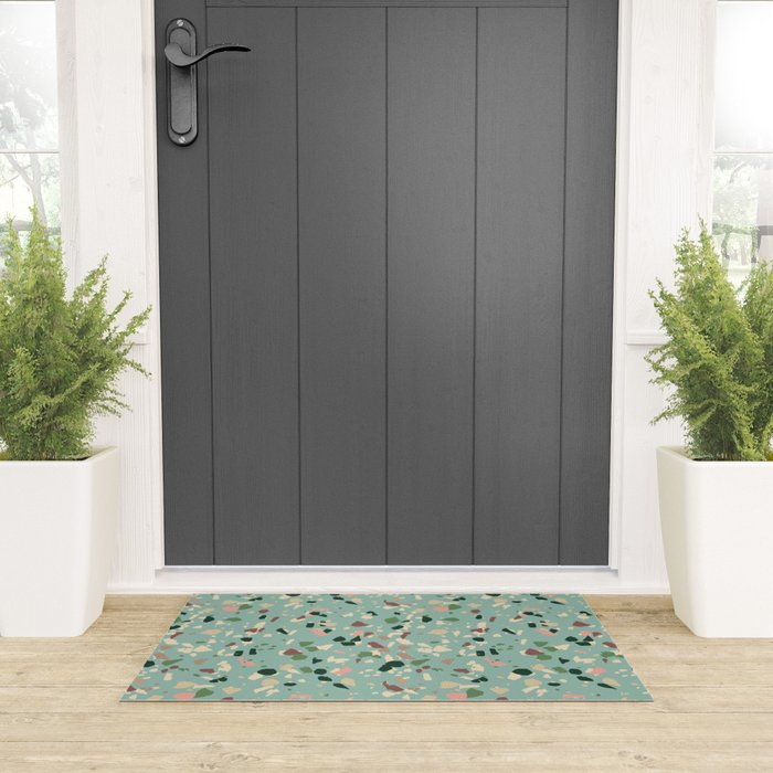 ZARAH TERRAZZO Welcome Mat Gallery Image 3