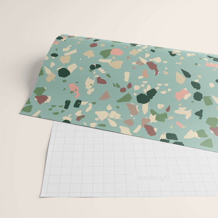 ZARAH TERRAZZO Wrapping Paper Gallery Image 2